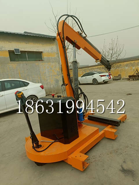 七美乡自卸车厢随车吊 自制轮式四不像起重机 四驱平板吊 5吨 贵盛